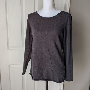 Calvin Klein Jeans Charcoal Gray Sweater Large